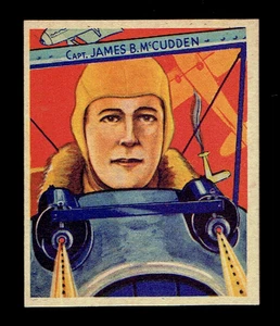 1934 National Chicle Sky Birds 38 Capt. James McCudden (Serof 48). NM. (TX7654) - Picture 1 of 2