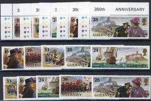 [82.256] Guernsey : Good Lot Very Fine MNH Stamps - Picture 1 of 1