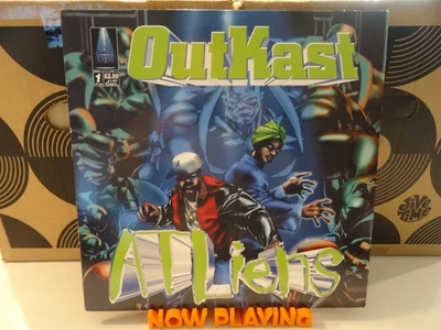 Outkast ATLiens Vinyl 2 X LP 2005 Yellow Labels LaFace RECORD VINYL RAP 26029-1 - Image 1 of 4