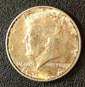 1964-D Kennedy DDO Double Die Obverse Half Dollar SILVER MINT ERROR 50 Cent Coin - Picture 1 of 2