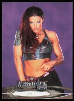 Fleer WWE WrestleMania XIX Lita 2003 #74 Foto 1 de 2