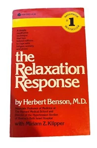 The Relaxation Response By Herbert Benson M.D. Paperback 1976 Ninth Printing Avo - Imagen 1 de 5