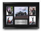 Lewis Hamilton Racing Champion Gift Framed Photo A3 Prints for F1 Formula 1 Fans