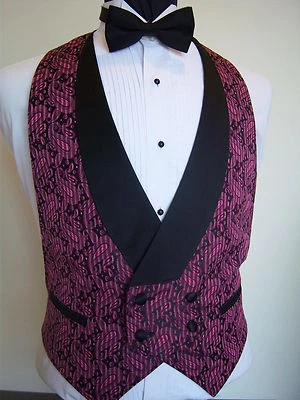 Brandon Michael Formal Vest Paisley print 8 colors Excellent condition - GEN - Image 1 of 4