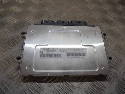 2011 PEUGEOT 207 1.4 Active 5DR MK1 KFT ENGINE ECU 9676782980 HW9666591380 - Image 1 of 4