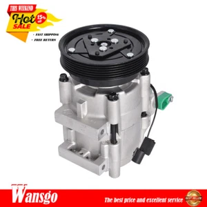 A/C Compressor Fit For 2001/2002-2005/2006 Hyundai Santa Fe 2.7L CO 10957AN - Foto 1 di 9