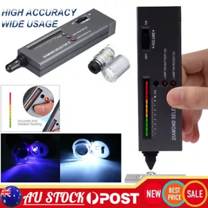 Electric Stone Tester Magnifying Glass Crystal Jewellery Detector Testing Device - Picture 1 of 13