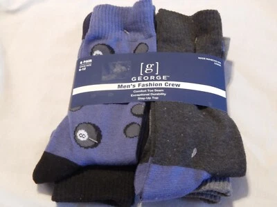 Calcetines informales para hombre Billar Piscina 8 bolas NUEVOS 6 pares talla única Foto 1 de 2