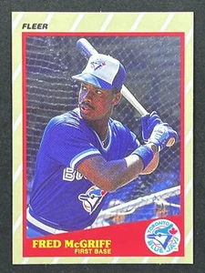 FRED MCGRIFF 1989 Fleer Baseball SuperStars #30 Toronto Blue Jays HOF - Picture 1 of 2