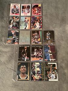 NBA Super Star David Robinson (16) Card Lot of Early, Base and Insert Cards LQQK