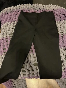 Quince Women's Black Ultra-Stretch Ponte Pant Straight Leg XL Tall 33" NWOT - Picture 1 of 2