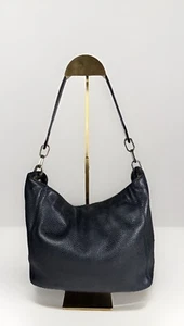 Michael Kors Hobo-Schultertasche Pebble Medium schwarz Leder Beuteltasche authentisch gebraucht, in einwandfreiem Zustand - Bild 1 von 20