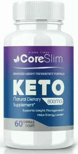 CoreSlim Advanced Weight Loss Pills for Fast Fat Burning & Energy 60ct Pack of 5 - Picture 1 of 7