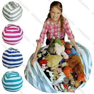 Kuscheltiere Aufbewahrung Aufbewahrungstasche Sitzsack Sitzkissen Kinder Soft A - Bild 1 von 13