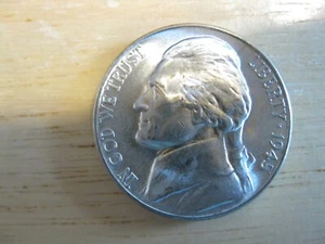 1945 D Jefferson plata níquel ch/gema ¡BU! ¡Pasos completos!! - Imagen 1 de 2