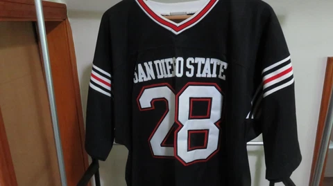 Gridiron Greats Marshall Faulk San Diego State Jersey Size 52 EUC Cover