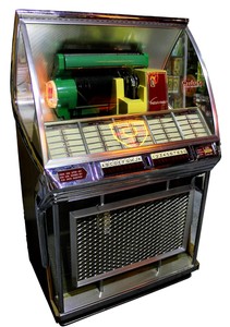 Vintage 1955 Seeburg Select-o-Matic High Fidelity 100JL Jukebox 45rpm