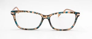 Modo Ainslie pink Blue Rectangle Eyeglasses Frames Pkblu 53-15-142 - Picture 1 of 7
