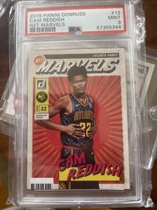 2019 Donruss Cam Reddish Marvels PSA 9 - Picture 1 of 2
