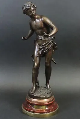 Statue JH  Amour  Signé Rancoulet XIXe • 350€