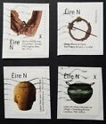 Ireland: History in 100 Objects; all 4 self-adhesive coil stamps; used