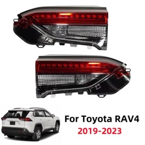 Tail Light Set For 2019-2024 Toyota RAV4 Left Right Inner with LED Assembly NEW - Picture 1 of 13