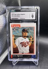 2020 Topps Archives LUIS ARRAEZ #AS-LA Snapshots RC CGC 9 MINT Minnesota Twins