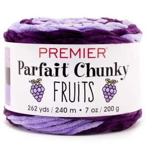 Premier Parfait Chunky Fruits Yarn-Grape (Pack of 1 Skein) - Picture 1 of 1