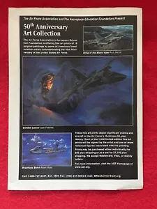 1998 Stampa Pubblicità Per USAF 50° Anniversario Aeronautica Stampe Solo Pubblicità - Foto 1 di 7