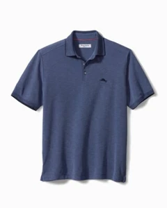 New Tommy Bahama Men’s Via Verde IslandZone Polo Shirt ST225211 Island Navy - S - Picture 1 of 14