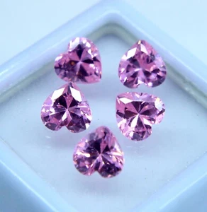 Certified 6 x 4 mm Zircon 5 Ct Heart Shape Loose Gemstone Origin Sri Lanka - Picture 1 of 3