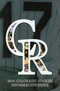2014 Colorado Rockies MLB Baseball Media GUIDE - Picture 1 of 1
