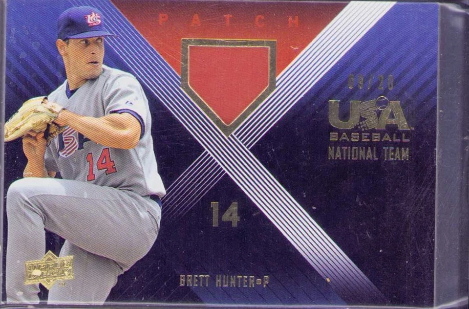 2008 Upper Deck USA Ryan Weber Jersey 9/20 #UE-19 - Image 1 of 1