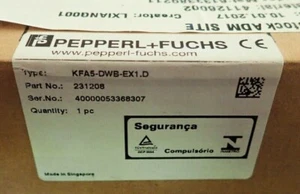 PEPPERL+FUCHS KFA5-DWB-EX1.D 231208 ROTATION SPEEN MONITOR MODULE NEW - Foto 1 di 9