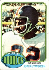 JON KEYWORTH Football CARD #367 BUY ANY 2 ITEMS FOR 50% OFF   B213R3S6P13