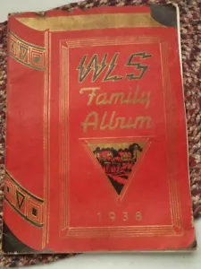 Vintage 1938 WLS FAMILIENALBUM Zeitschrift mit Darstellern & Mitarbeitern Chicago Illinois - Bild 1 von 6