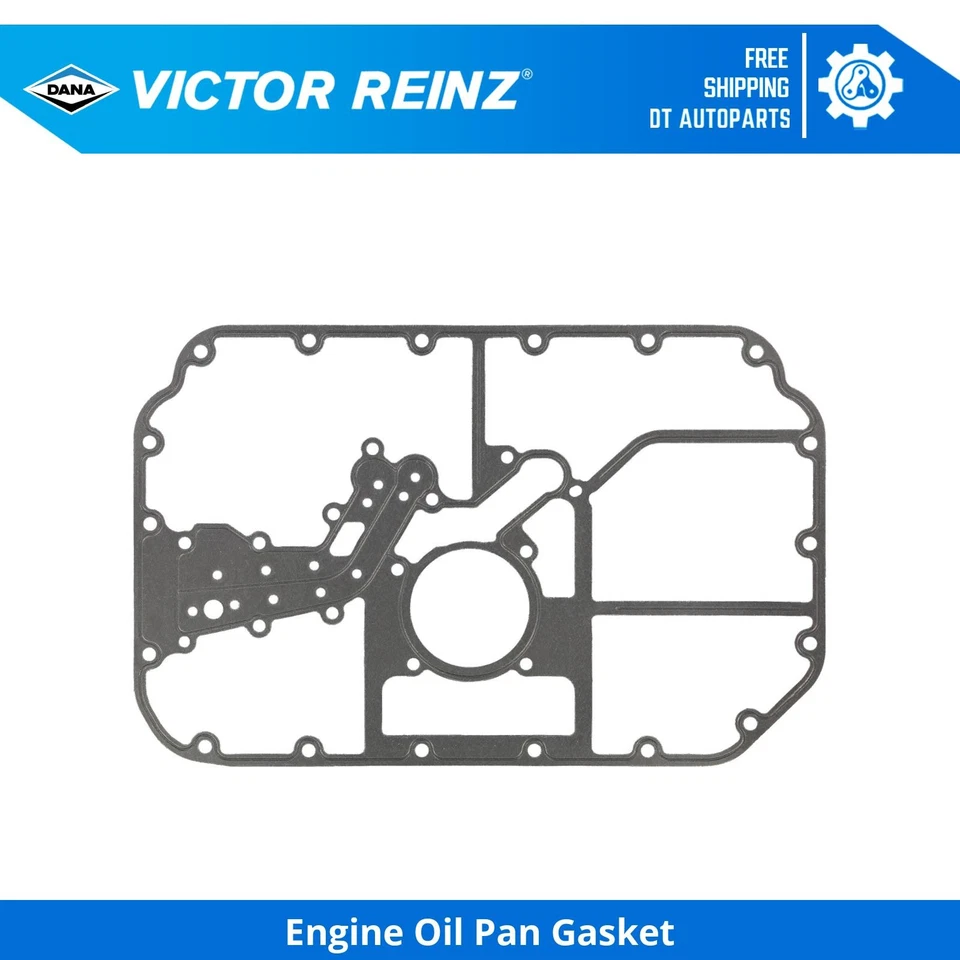 Junta inferior del cárter de aceite del motor Audi A6 Quattro 1995-1998 Victor Reinz 1996 1997 Foto 1 de 2