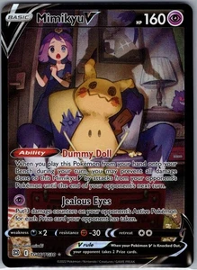 Mimikyu V TG16/TG30 SWSH09: Brilliant Stars Trainer Gallery - Pokemon Card - NM - Bild 1 von 2