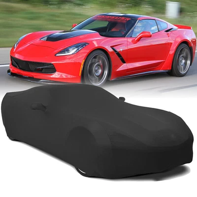 Cubierta interior de auto elástica satinada a prueba de arañazos para Chevy Corvette C5 C6 C7 Foto 1 de 4