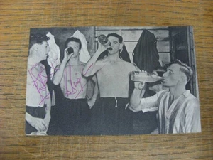 1954/1955 CBA: Sunderland - Len Shackleton & Billy Bingham (Drinking Pop) [Signe - Picture 1 of 1