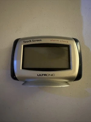 Ultronic Portable Touch Screen Thermo Alarm Clock TD552 Battery Powered - Tested - Image 1 of 3