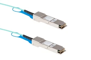 Cisco 40GBASE QSFP Active Optical Cable, 10 Meters, QSFP-H40G-AOC10M, New, - Picture 1 of 4