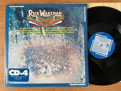 Rick Wakeman ‎– Journey To The Centre Of The Earth~1974yr~Quadraphonic - Image 1 of 4