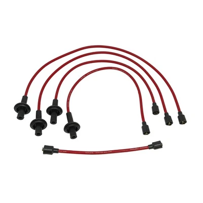 Taylor Cable 74291 Red 8mm Spiro-Pro Spark Plug Wires for Type 1 Beetle - Image 1 of 4