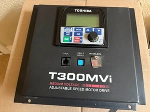 Motor Toshiba T300MVi Media Tensión Velocidad Ajustable - Imagen 1 de 3