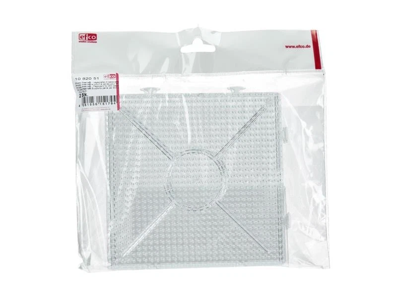 Photo Pearls 2x Stiftplatten Quadrat erweiterbar 15x15cm Steckplatte Bügelperlen - Bild 1 von 1