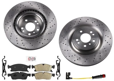 Paquete deportivo rotores de freno de disco pastillas de cerámica para Mercedes Benz GLE43 AMG 375 MM Foto 1 de 4