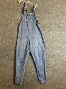 Lucy and Yak Originals Dungarees Overalls Blue Denim Size XS(28) Slouchy Boho - Picture 1 of 15