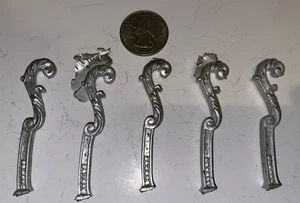 Lot Of 5 Kupjack Studios Decoration Pieces Metal Prototypes - Picture 1 of 6