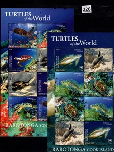 PD RAROTONGA 2020 - MNH - TURTLES - REPTILES - CORALS - Picture 1 of 1